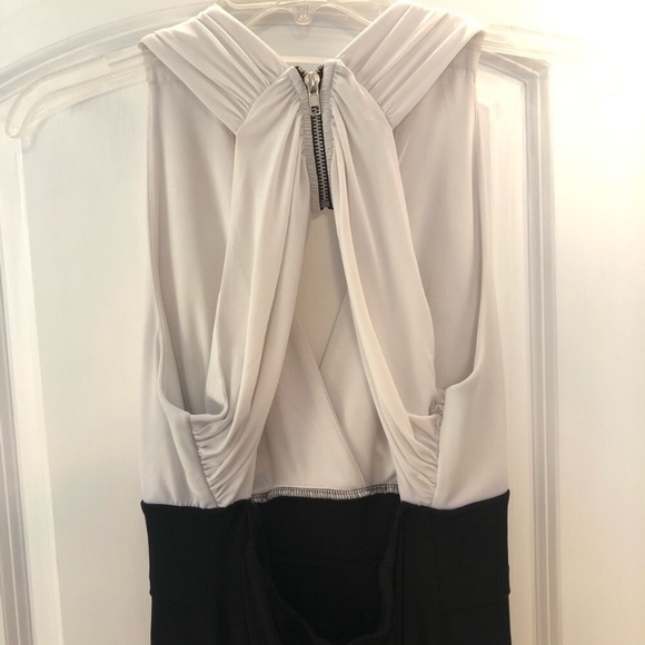 Black and white cocktail dress - Picture 3 of 4